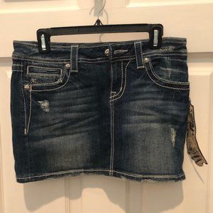 Miss Me denim skirt